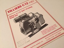 VILLIERS C-12 Engine With a