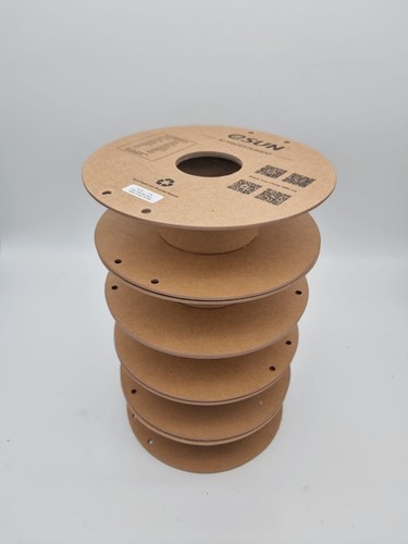 Pack empty cardboard spools - 5,
