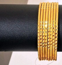 22k gold plated Indian bangles
