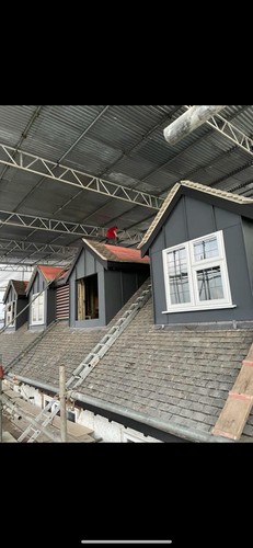 Zinc dormer cladding - zinc,