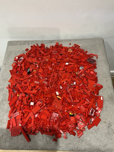 Lego bricks parts - lego, red