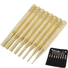 8pc Brass Pin Punch Set Hand