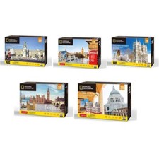 National Geographic London Landmarks 3D Model Puzzle