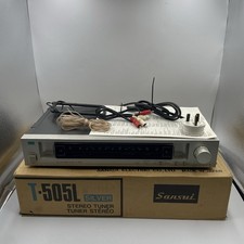 Sansui T-505L Tuner AM FM Stereo HiFi Separates Vintage Radio Audio