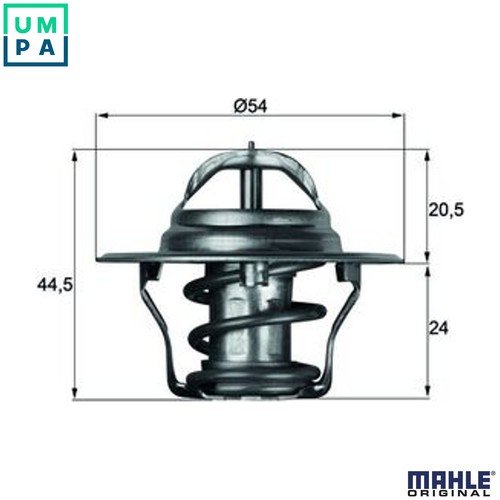 Thermostat coolant 92d - 4,