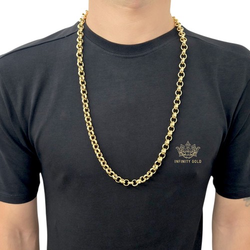 Mens 9ct gold 10mm - mens,