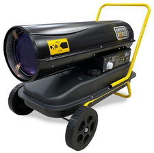 Diesel Space Heater – 30KW | 100,000 BTU | Thermostat | Multi-Fuel | Portable