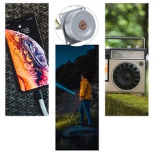 Low Power Miniature Three-phase Generator For Teaching DIY Use