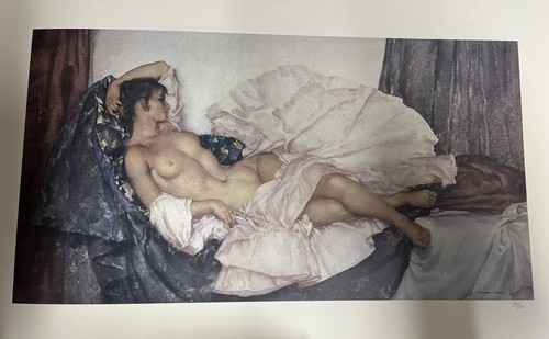 Model reclining by sir - reclining,