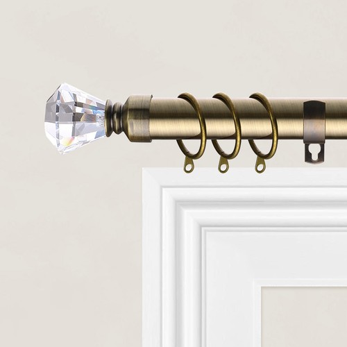 Crystal curtain pole - crystal, mm