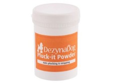 DezynaDog Pluck-It Powder 90g - Added Grip For Plucking/Stripping Pet Hair
