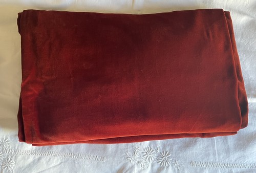 Vintage cotton velvet - vintage,