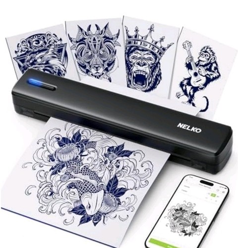 Wireless tattoo stencil - wireless,