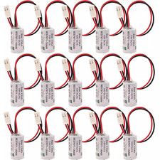 15Pcs Replacement PLC Battery for Siemens 6ES7971-1AA00-0AA0 3.6V LS14250