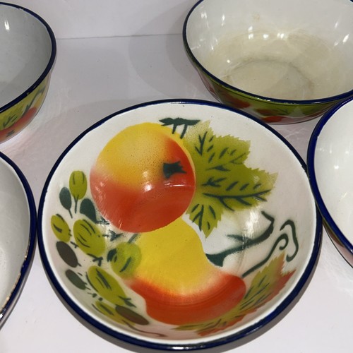 Vintage enamel ware - ware, fall