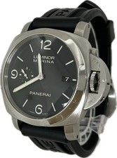Panerai Luminor Marina OP6900 PAM00312 Black 44mm Mens Watch Excellent A4505