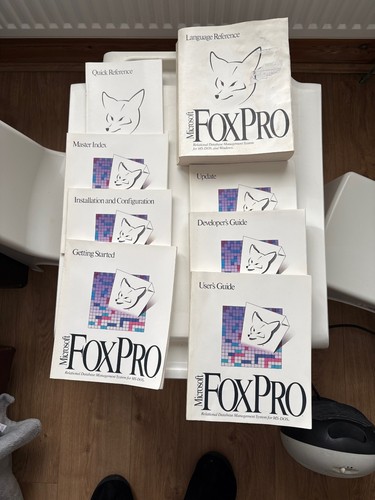 Vintage 1993 microsoft foxpro - microsoft,