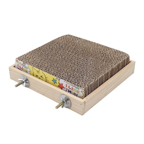 Bird perch stand toy wood - perch,