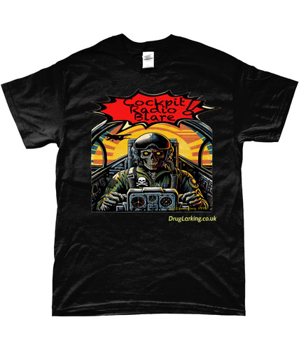 Cockpit radio blare comic - cockpit,