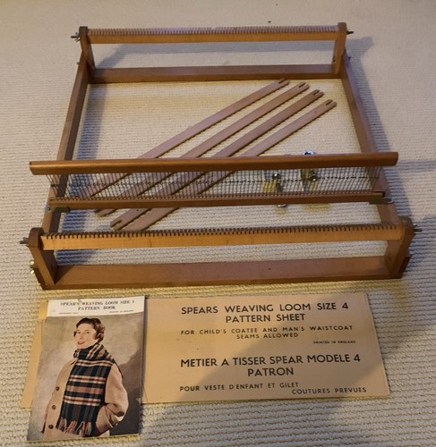 Vintage spears weaving loom - spears,