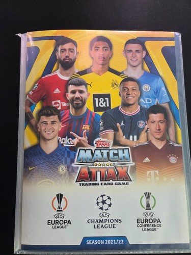 2021 match attax - 2021/22, binder