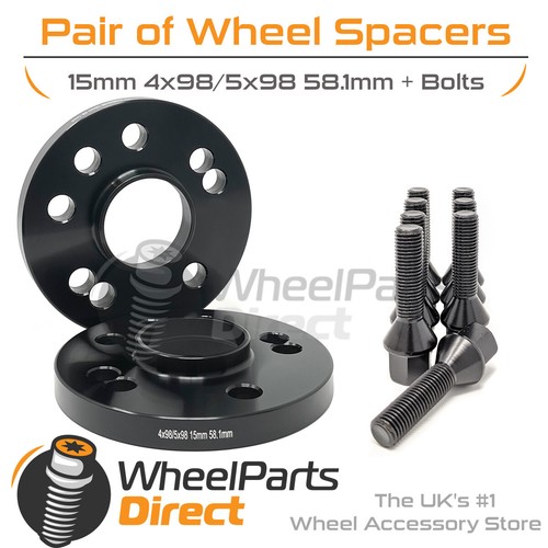 Wheel spacers bolts 15mm - wheel, &