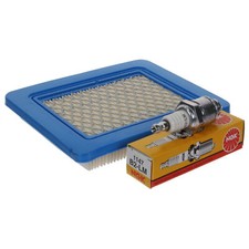 Air Filter & NGK Spark Plug Fits BRIGGS & STRATTON QUANTUM Engines