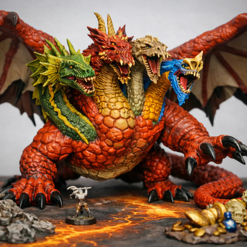 Dragon god epic - dragon, (tiamat)