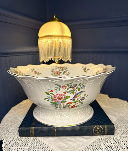 Aynsley bone china floral bird - china,