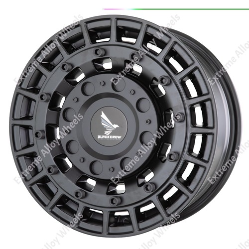 Black chunk alloy wheels - 16",
