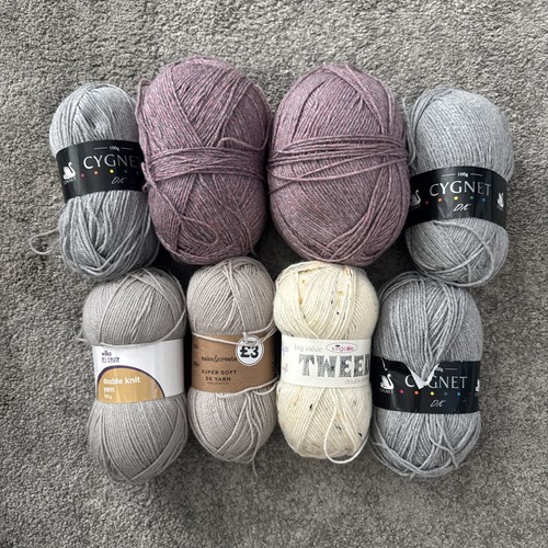 Wool joblot bundle chunky - wool, and