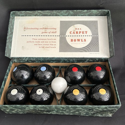 Vintage a 1carpet bowls - b,