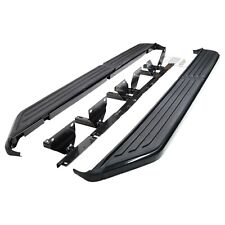 Black Side Steps Running Boards Fits LR Discovery 3 Discovery4 2005 - 2017