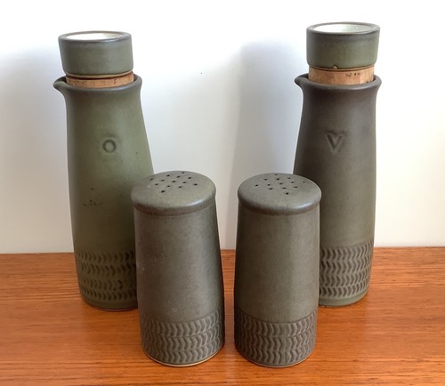 Vintage dark green denby - vintage,