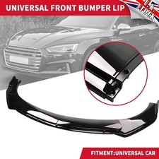 Glossy Black Front Bumper Chin