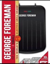 BRAND NEW George Foreman Small Fit Grill Healthy Griller 29323TU