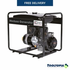 SIP MEDUSA Portable Petrol Generator Kohler 7.5kVa 14hp 429cc Engine 7.5L Tank