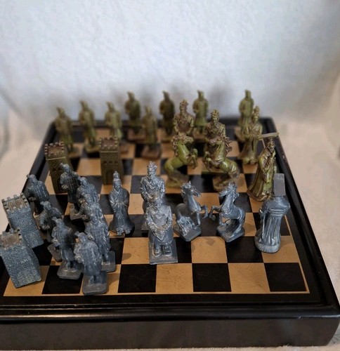 Used chess set - 14",
