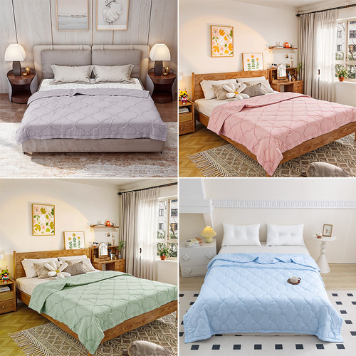 Ouilted cooling blanket summer - blanket,