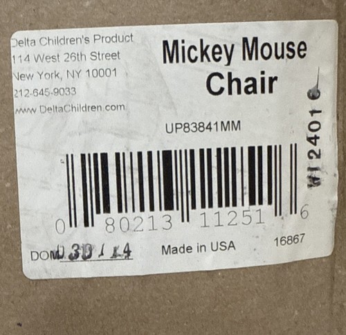 Kids disney mickey mouse chair - kids,