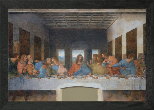 The last supper framed - last,