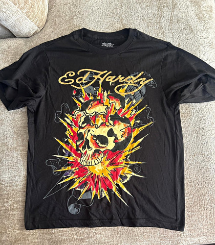 Vintage hardy black skull - hardy,