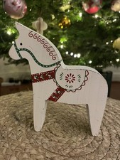 Wooden Swedish White Dala