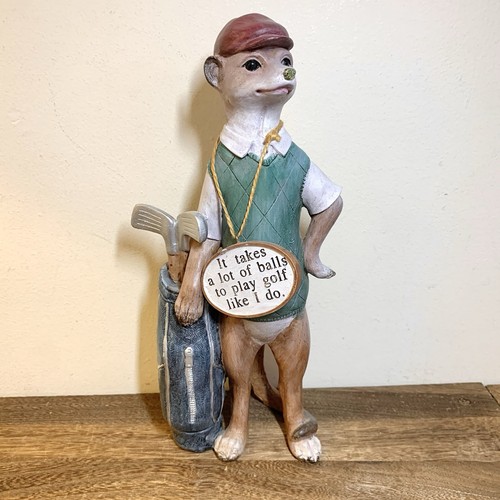 Novelty meerkat golf garden - meerkat,