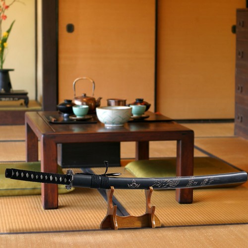 Black bokken training samurai - black,