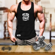 Work For It Vest Gym Clothing