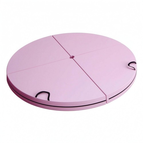 Round pole safety mat - pole,
