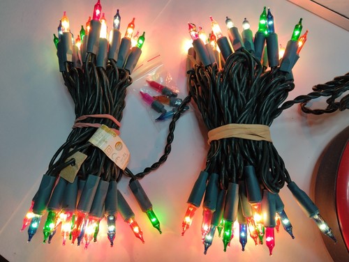 Vintage christmas lights - christmas,