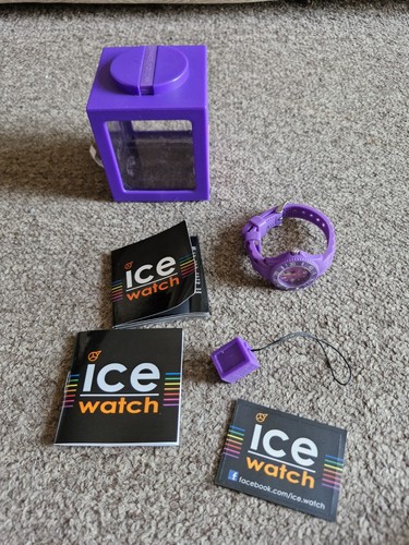 Purple ice watch sillicone - watch,