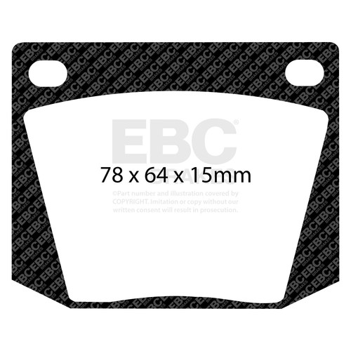 Ebc dp169 brake pad - ebc,